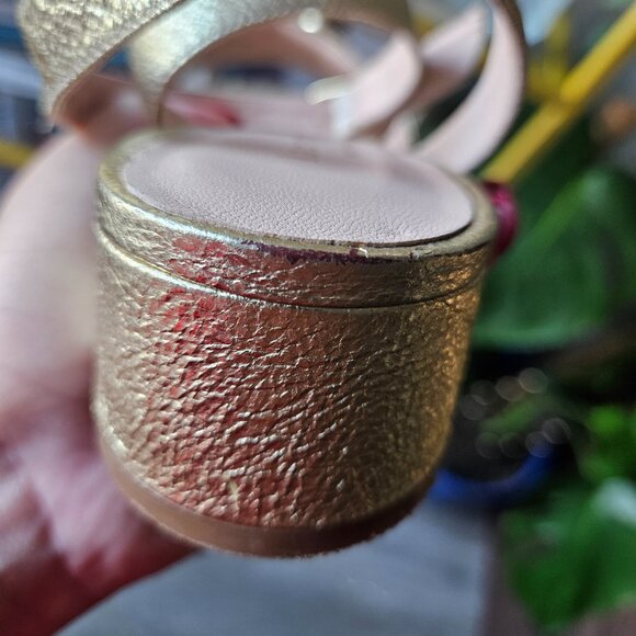 Kate Spade New York Lagoon Heart Chain Sandals - Picture 8 of 9